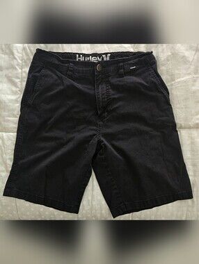 Men's HURLEY Board Shorts Black Size 32